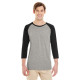 Adult 4.5 oz. TRI-BLEND Baseball Raglan