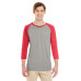 Adult 4.5 oz. TRI-BLEND Baseball Raglan