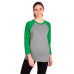 Unisex Triblend 3/4-Sleeve Raglan