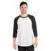 Unisex Triblend 3/4-Sleeve Raglan