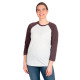 Unisex Triblend 3/4-Sleeve Raglan