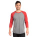 Unisex Triblend 3/4-Sleeve Raglan