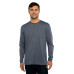 Men's Triblend Long-Sleeve Crew