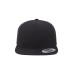 Adult 6-Panel Structured Flat Visor Classic Snapback
