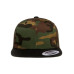 Adult 6-Panel Structured Flat Visor Classic Snapback