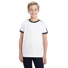 Youth Soccer Ringer Fine Jersey T-Shirt
