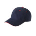 Adult Brushed Cotton Twill 6-Panel Mid-Profile Sandwich Cap