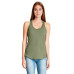 Ladies' Gathered Racerback Tank