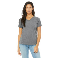 Ladies' Relaxed Jersey Short-Sleeve V-Neck T-Shirt