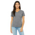 Ladies' Relaxed Jersey Short-Sleeve V-Neck T-Shirt