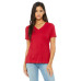 Ladies' Relaxed Jersey Short-Sleeve V-Neck T-Shirt