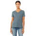 Ladies' Relaxed Jersey Short-Sleeve V-Neck T-Shirt