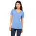Ladies' Relaxed Jersey Short-Sleeve V-Neck T-Shirt