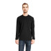 Unisex Sueded Long-Sleeve Crew