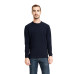 Unisex Sueded Long-Sleeve Crew