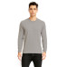 Unisex Sueded Long-Sleeve Crew