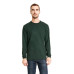 Unisex Sueded Long-Sleeve Crew