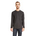Unisex Sueded Long-Sleeve Crew
