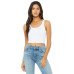 Ladies' Poly-Cotton Crop Tank