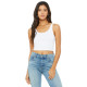 Ladies' Poly-Cotton Crop Tank