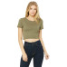 Ladies' Poly-Cotton Crop T-Shirt