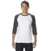 Adult Triblend 3/4-Sleeve Raglan T-Shirt