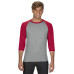 Adult Triblend 3/4-Sleeve Raglan T-Shirt