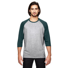 Adult Triblend 3/4-Sleeve Raglan T-Shirt