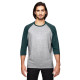 Adult Triblend 3/4-Sleeve Raglan T-Shirt
