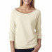 Ladies' French Terry 3/4-Sleeve Raglan