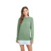 Adult Inspired Dye Long-Sleeve Crew with Pocket