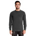 Adult Inspired Dye Long-Sleeve Crew with Pocket