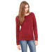 Ladies' Sponge Fleece Wide Neck Sweatshirt