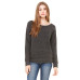 Ladies' Sponge Fleece Wide Neck Sweatshirt