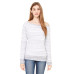 Ladies' Sponge Fleece Wide Neck Sweatshirt