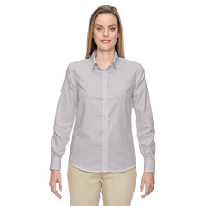 Ladies' Paramount Wrinkle-Resistant Cotton Blend Twill Checkered Shirt