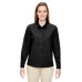 Ladies' Align Wrinkle-Resistant Cotton Blend Dobby Vertical Striped Shirt