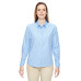 Ladies' Align Wrinkle-Resistant Cotton Blend Dobby Vertical Striped Shirt
