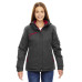 Ladies' Rivet Textured Twill Insulated Jacket