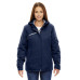 Ladies' Rivet Textured Twill Insulated Jacket