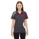 Ladies' Impact Performance Polyester Piqué Colorblock Polo