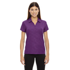 Ladies' Maze Performance Stretch Embossed Print Polo