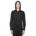 Ladies' Boulevard Wrinkle-Free Two-Ply 80's Cotton Dobby Taped Shirt with Oxford Twill