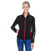 Ladies' Pursuit Three-Layer Light Bonded Hybrid Soft Shell Jacket with Laser Perforation