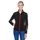 Ladies' Pursuit Three-Layer Light Bonded Hybrid Soft Shell Jacket with Laser Perforation
