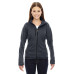 Ladies' Pulse Textured Bonded Fleece Jacket with Print