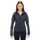 Ladies' Pulse Textured Bonded Fleece Jacket with Print