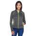 Ladies' Flux Mélange Bonded Fleece Jacket