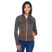 Ladies' Flux Mélange Bonded Fleece Jacket