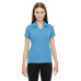 Ladies' Exhilarate Coffee Charcoal Performance Polo with Back Pocket